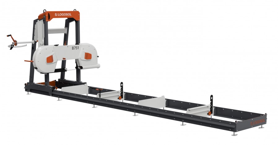 B751 Band Sawmill with 4.6 kW Electric Motor
