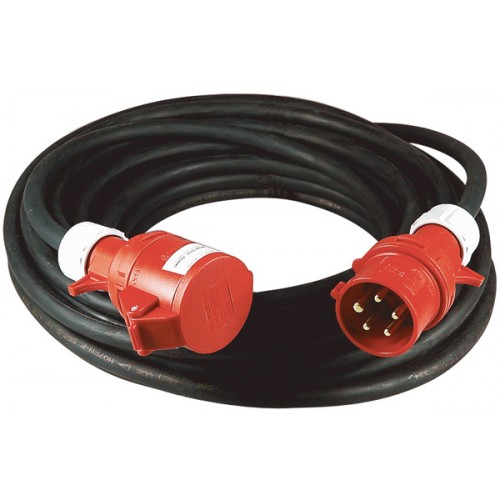 Cable, 5 m, 6 mm2, 400V/32A, 3-Phase